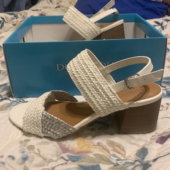 Gorgeous white/ silver shoes - Picture 3 of 3